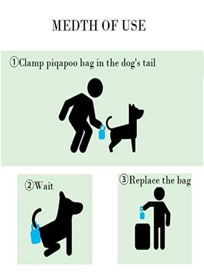NYRWANA Dog Hands-Free Poop Collector Silicone Clip and Tail Holder Clamp with 20 Pcs Bags (Small) - Image 4
